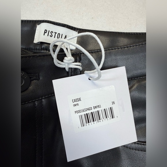 Pistols - CASSIE SUPER HIGH RISE STRAIGHT PANT - ONYX NWT - Picture 12 of 12